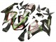 Carenagens Moto Kawasaki ZX6R 2005-2006 - Preto Prata Verde Vermelho K-26