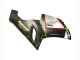 Carenagens Moto Kawasaki ZX6R 2005-2006 - Preto Prata Verde Vermelho K-26
