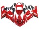 Carenagens Moto Kawasaki ZX6R 2005-2006 - Vermelho Amarelo Preto