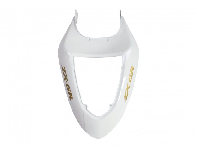 Carenagens Moto Kawasaki ZX6R 2005-2006 - Branco Preto Ouro Ninja