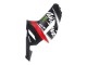 Carenagens Moto Kawasaki ZX6R 2007-2008 - Preto Branco Vermelho Branco Neve Decal Ninja Elf
