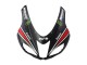 Carenagens Moto Kawasaki ZX6R 2007-2008 - Preto Branco Vermelho Branco Neve Decal Ninja Elf