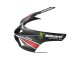 Carenagens Moto Kawasaki ZX6R 2007-2008 - Preto Branco Vermelho Branco Neve Decal Ninja Elf