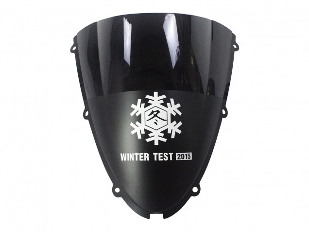 Carenagens Moto Kawasaki ZX6R 2007-2008 - Preto Branco Vermelho Branco Neve Decal Ninja Elf