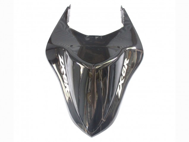 Carenagens Moto Kawasaki ZX6R 2007-2008 - Preto Prata Vermelho Ninja