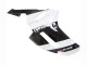 Carenagem Moto Kawasaki ZX6R 2007-2008 - Branco Preto
