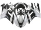 Carenagem Moto Kawasaki ZX6R 2007-2008 - Branco Preto