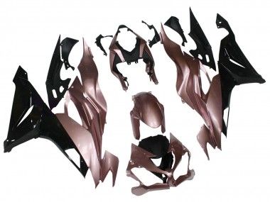 Carenagens Moto Kawasaki ZX6R 2019-2022 - Bronzeado do Deserto Preto