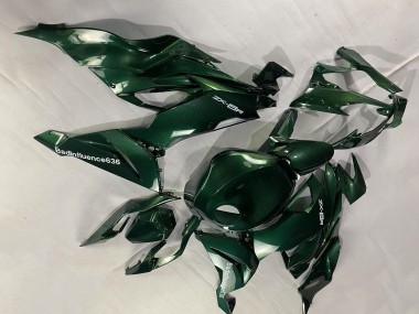 Carenagens Moto Kawasaki ZX6R 2019-2022 - Verde Escuro