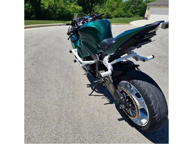 Carenagens Moto Kawasaki ZX6R 2019-2022 - Verde Escuro