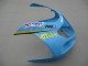 Carenagens Moto Suzuki GSXR1000 2000-2002 - Azul Claro Amarelo Preto Motul Rizla