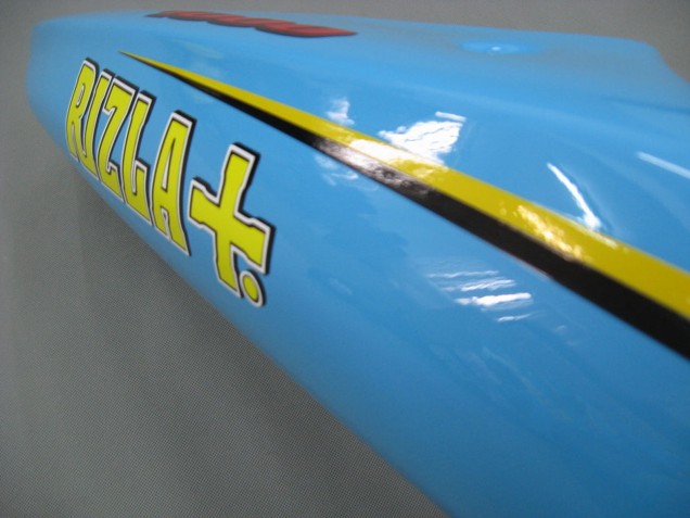 Carenagens Moto Suzuki GSXR1000 2000-2002 - Azul Claro Amarelo Preto Motul Rizla