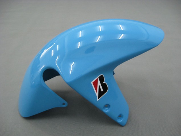 Carenagens Moto Suzuki GSXR1000 2000-2002 - Azul Claro Amarelo Preto Motul Rizla