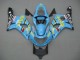 Carenagens Moto Suzuki GSXR1000 2000-2002 - Azul Claro Amarelo Preto Motul Rizla
