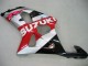 Carenagens Moto Suzuki GSXR1000 2000-2002 - Vermelho Prata Branco Preto