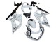 Carenagens Moto Suzuki GSXR1000 2000-2002 - Branco Preto Motul Corona