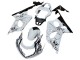 Carenagens Moto Suzuki GSXR1000 2000-2002 - Branco Preto Motul Corona