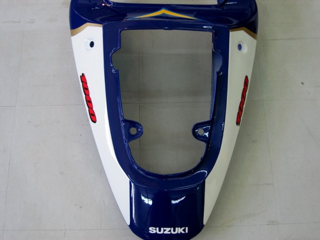 Carenagens Moto Suzuki GSXR1000 2000-2002 - Amarelo Azul Escuro Branco Motul Corona