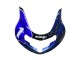 Carenagens Moto Suzuki GSXR1000 2000-2002 - Azul Branco Prata Castrol Dunlop