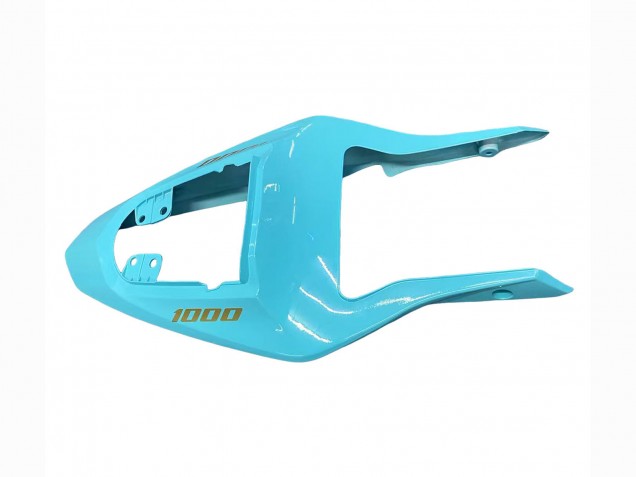 Carenagens Moto Suzuki GSXR 1000 2003-2004 - Branco Azul Claro Ouro