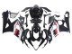 Carenagens Moto Suzuki GSXR 1000 2005-2006 - Preto Brilhante Vermelho Branco Tubarão