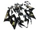 Carenagens Moto Suzuki GSXR 1000 2005-2006 - Preto Brilhante Ouro Decal