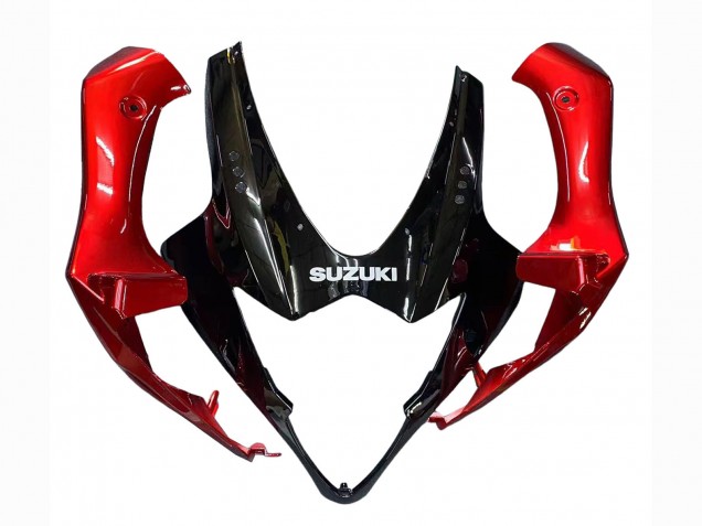 Carenagens Moto Suzuki GSXR 1000 2005-2006 - Vermelho Preto Brilhante