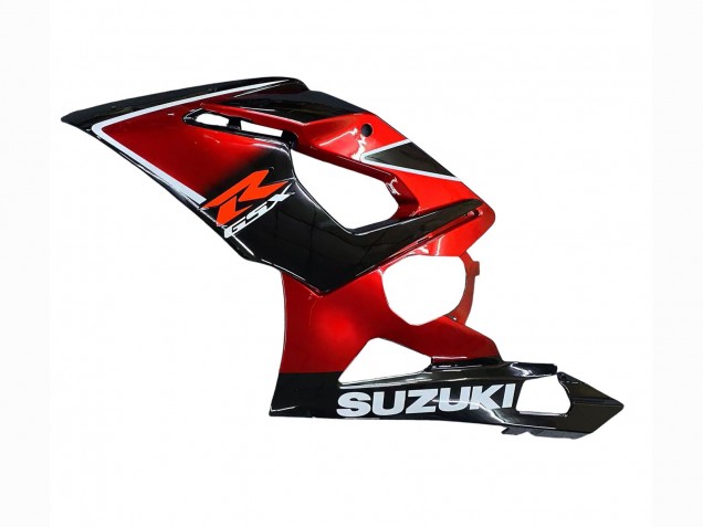 Carenagens Moto Suzuki GSXR 1000 2005-2006 - Vermelho Preto Brilhante