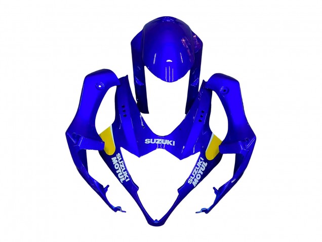 Carenagens Moto Suzuki GSXR 1000 2005-2006 - Azul Amarelo Branco Vermelho Motul
