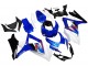 Carenagens Moto Suzuki GSXR 1000 2007-2008 - Branco Azul Preto Vermelho