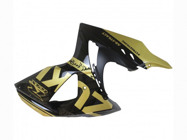 Carenagens Moto Suzuki GSXR 1000 2009-2016 - Preto Brilhante Ouro