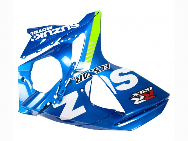 Carenagens Moto Suzuki GSXR 1000 2009-2016 - Azul Claro Verde Motul 29 Ecstar