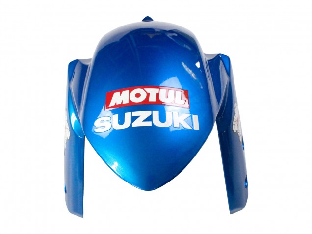 Carenagens Moto Suzuki GSXR 1000 2009-2016 - Azul Claro Verde Motul 29 Ecstar
