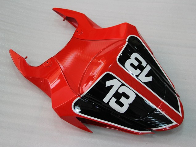 Carenagens Moto Suzuki GSXR 1000 2009-2016 - Vermelho Preto Branco 13
