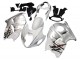 Carenagens Moto Suzuki GSXR 1300 Hayabusa 1996-2007 - Branco Prata Hayabusa