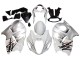 Carenagens Moto Suzuki GSXR 1300 Hayabusa 1996-2007 - Branco Prata Hayabusa