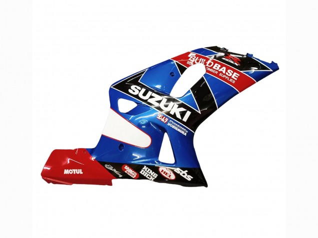 Carenagens Moto Suzuki GSXR 600 / GSXR 750 2001-2003 - Azul Vermelho Corrida