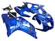 Carenagens Moto Suzuki GSXR 600 / GSXR 750 2001-2003 - Azul Branco Chama