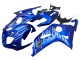 Carenagens Moto Suzuki GSXR 600 / GSXR 750 2001-2003 - Azul Branco Chama