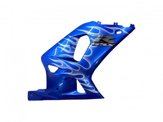 Carenagens Moto Suzuki GSXR 600 / GSXR 750 2001-2003 - Azul Branco Chama