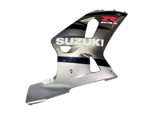 Carenagem Moto Suzuki GSXR 600 / GSXR 750 2001-2003 - Prata Preto Brilhante Vermelho