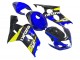 Carenagens Moto Suzuki GSXR 600 / GSXR 750 2004-2005 - Azul Amarelo Preto