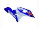 Carenagem Moto Suzuki GSXR 600 / GSXR 750 2004-2005 - Branco Azul Vermelho