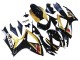 Carenagens Moto Suzuki GSXR 600 / GSXR 750 2006-2007 - Ouro Preto Brilhante Vermelho