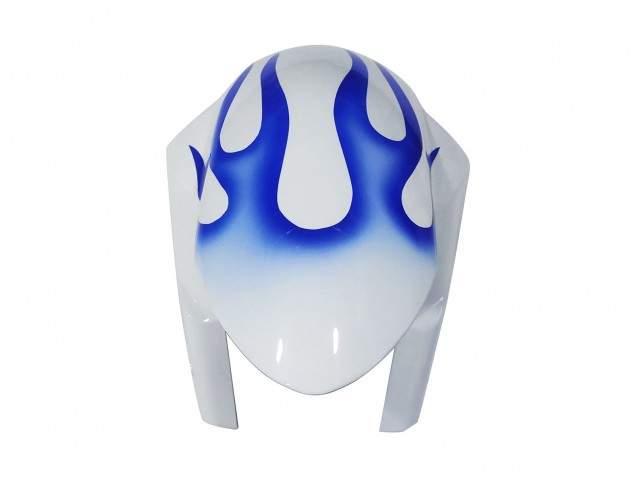 Carenagens Moto Suzuki GSXR 600 / GSXR 750 2006-2007 - Branco Azul Chama