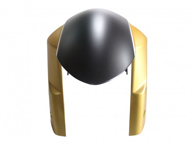 Carenagens Moto Suzuki GSXR 600 / GSXR 750 2008-2010 - Preto Fosco Branco Ouro