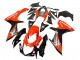 Kits Carenagens Moto Suzuki GSXR 600 / GSXR 750 2011-2024 - Vermelho Preto Brilhante