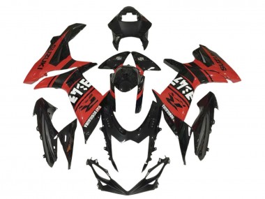 Carenagem Moto Suzuki GSXR 600 / GSXR 750 2011-2024 - Azul Branco Preto