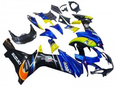Carenagens Moto Suzuki GSXR 600 / GSXR 750 2011-2024 - Azul Amarelo