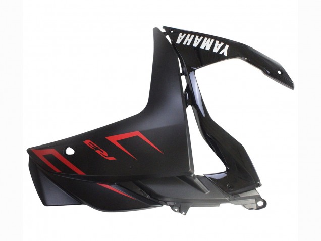 Carenagens Moto Yamaha YZF R3/R25 2015-2018 - Preto Brilhante Preto Fosco Vermelho
